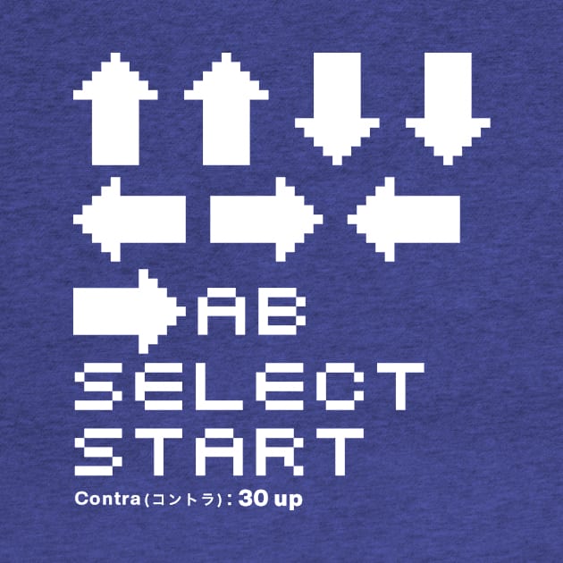 video game cheat codes(blue) by dotdotdotstudio